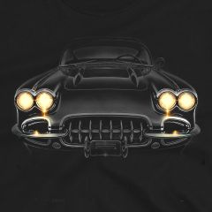 Chevy Corvette Américaine Classique 1958 T-Shirt