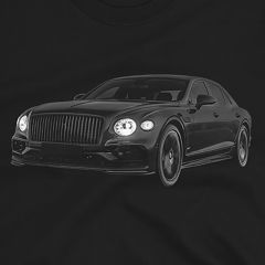 Flying Spur Hybrid T-Shirt | Luxury Sedan | British Elegance