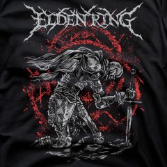 Le Chevalier Terni Bataille Sombre Elden Ring T-Shirt
