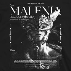 Malenia Elden Ring Fantasy Sombre Vintage T-Shirt