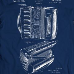 Brevet Accordéon Vintage T-Shirt