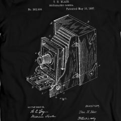 Appareil Photo Blair 1887 Vintage T-Shirt