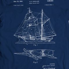 Maquette Navale Gowland 1954 T-Shirt