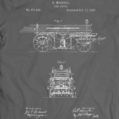 Camion De Pompiers Morrell 1887 T-Shirt
