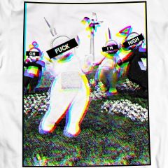 Teletubbies LSD Trip T-Shirt Art Psychedelic Acid Tee